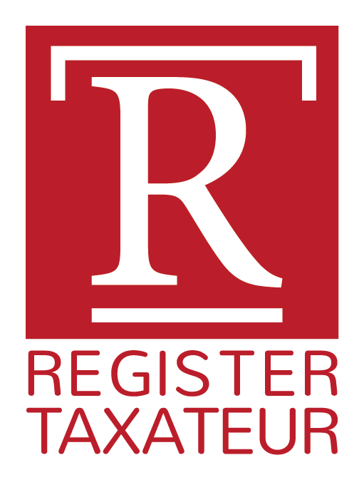 Logo voor registertaxateurs NRVT